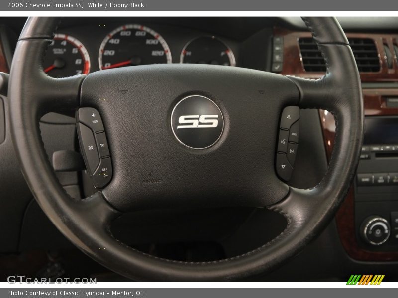 White / Ebony Black 2006 Chevrolet Impala SS