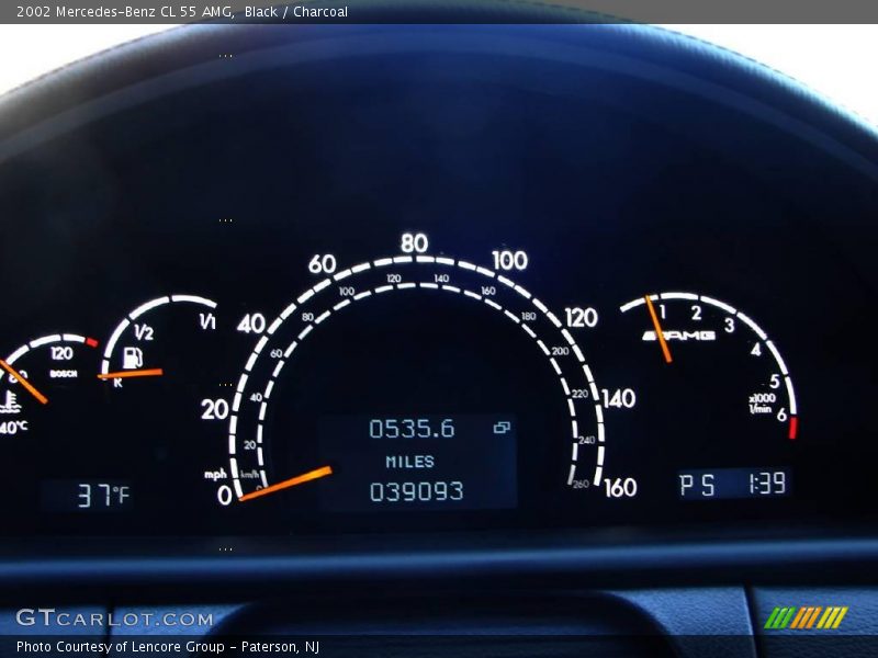 Black / Charcoal 2002 Mercedes-Benz CL 55 AMG
