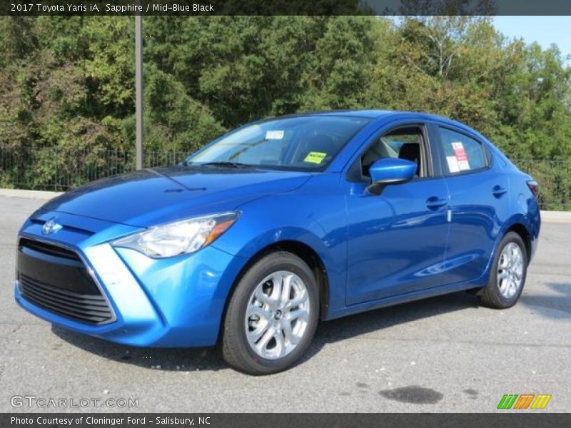 Front 3/4 View of 2017 Yaris iA 