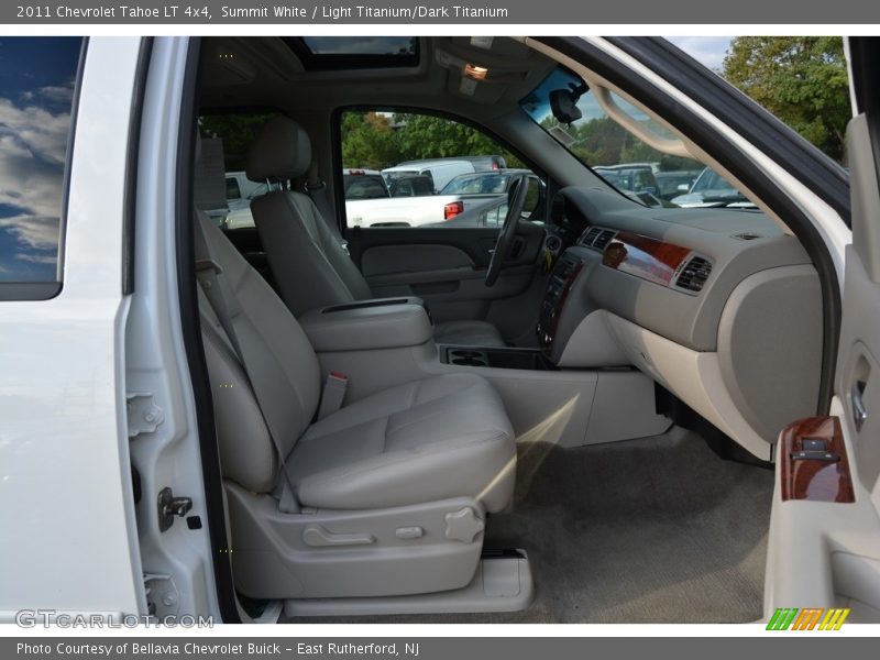 Summit White / Light Titanium/Dark Titanium 2011 Chevrolet Tahoe LT 4x4