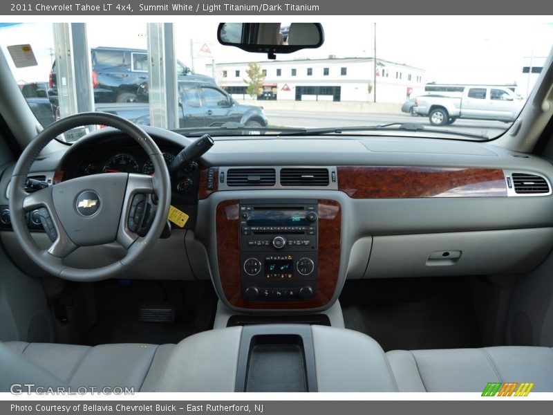 Summit White / Light Titanium/Dark Titanium 2011 Chevrolet Tahoe LT 4x4