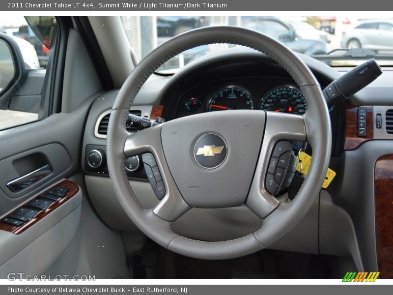 Summit White / Light Titanium/Dark Titanium 2011 Chevrolet Tahoe LT 4x4