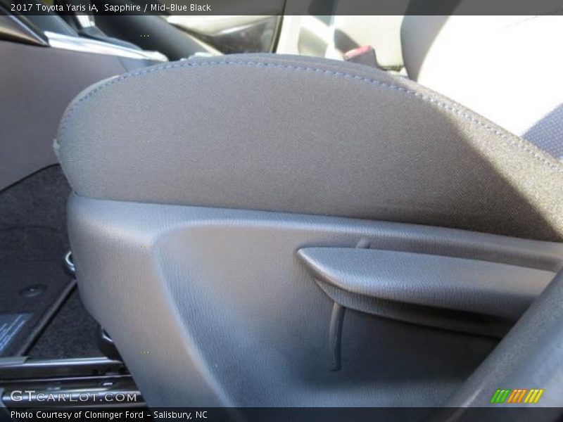 Controls of 2017 Yaris iA 