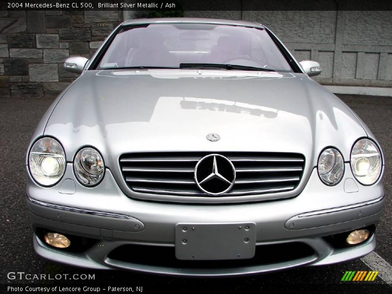 Brilliant Silver Metallic / Ash 2004 Mercedes-Benz CL 500