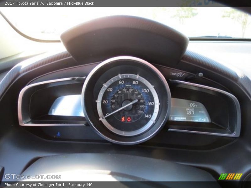  2017 Yaris iA   Gauges
