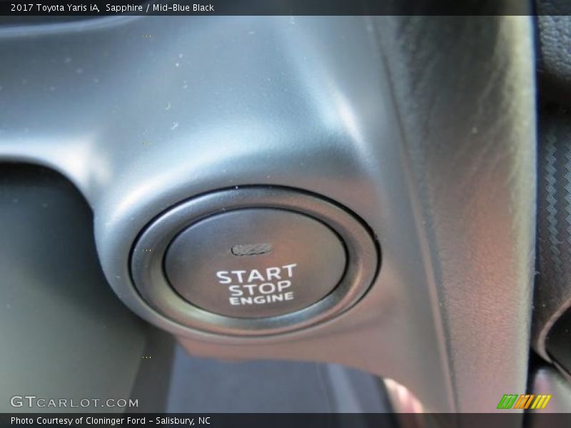 Controls of 2017 Yaris iA 