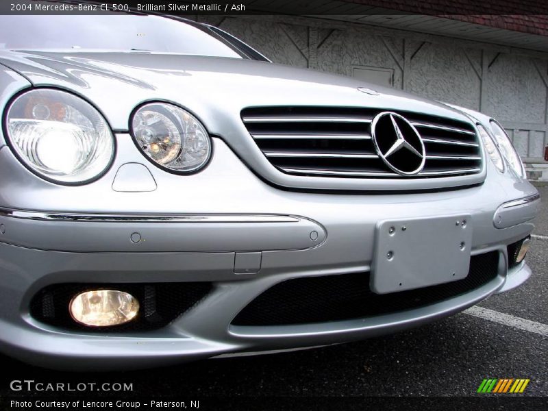 Brilliant Silver Metallic / Ash 2004 Mercedes-Benz CL 500