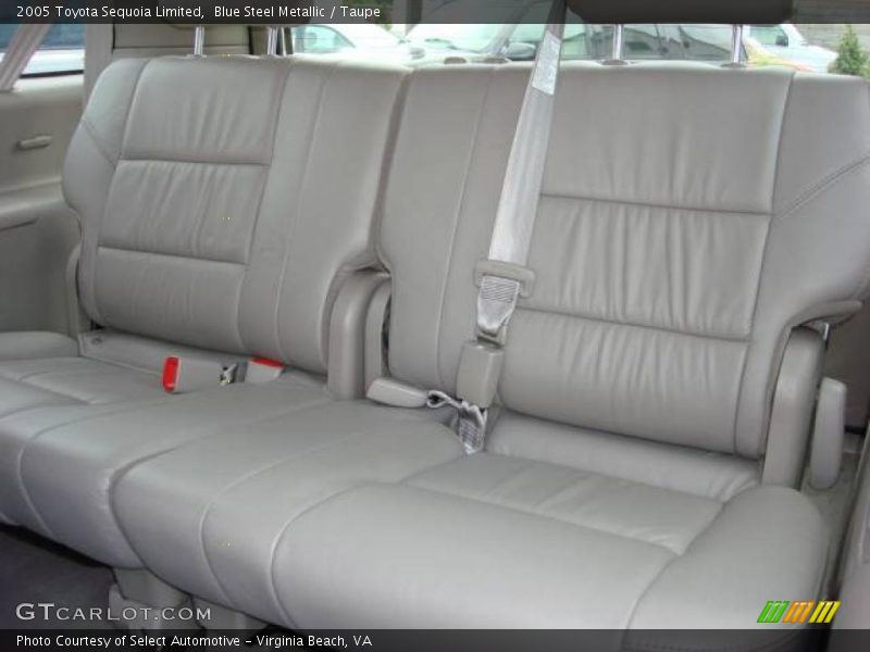 Blue Steel Metallic / Taupe 2005 Toyota Sequoia Limited