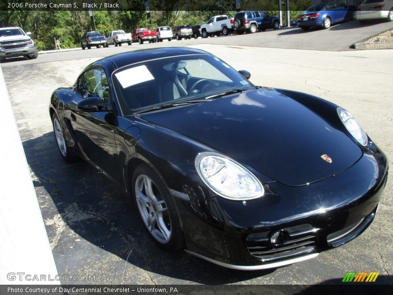 Black / Black 2006 Porsche Cayman S