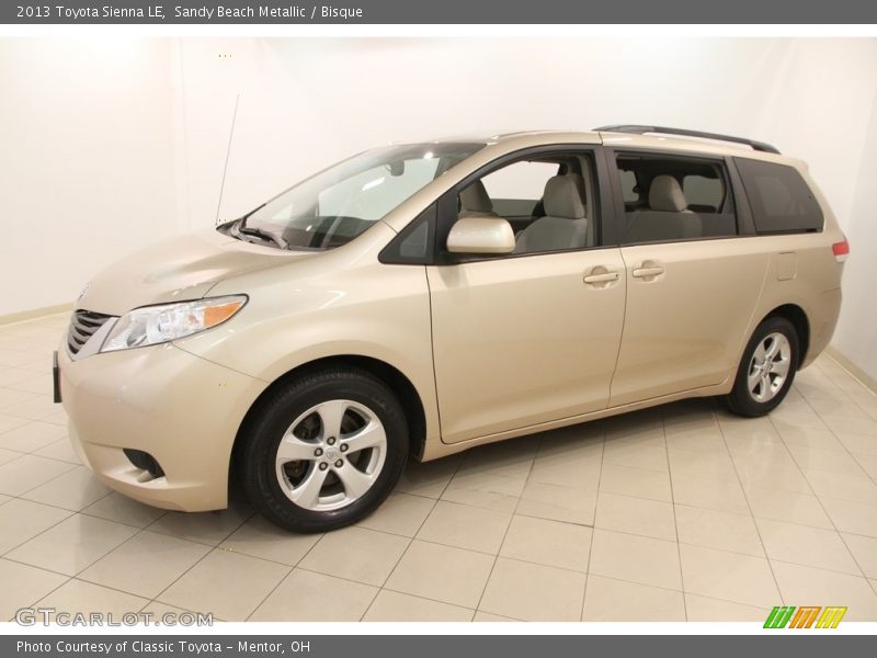 Sandy Beach Metallic / Bisque 2013 Toyota Sienna LE