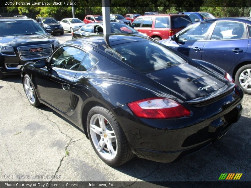 Black / Black 2006 Porsche Cayman S