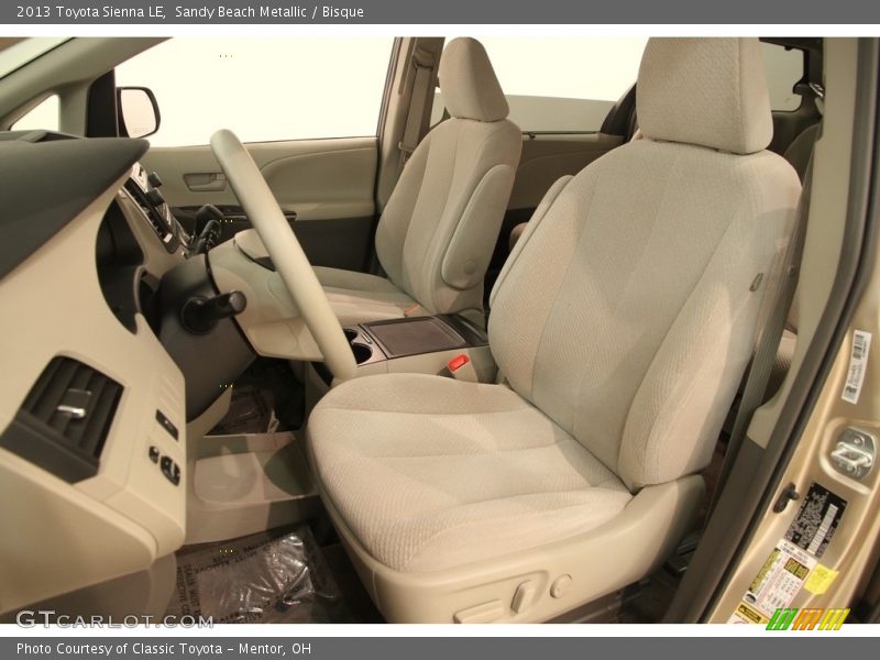 Sandy Beach Metallic / Bisque 2013 Toyota Sienna LE