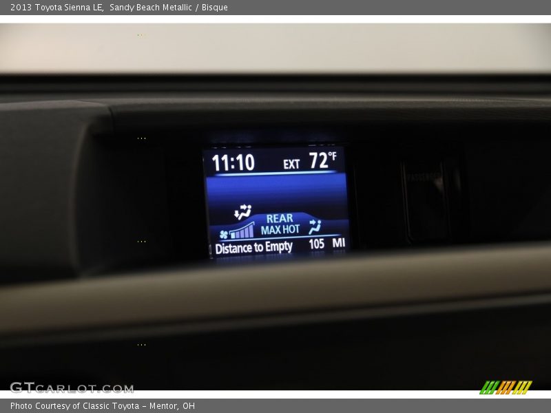 Sandy Beach Metallic / Bisque 2013 Toyota Sienna LE