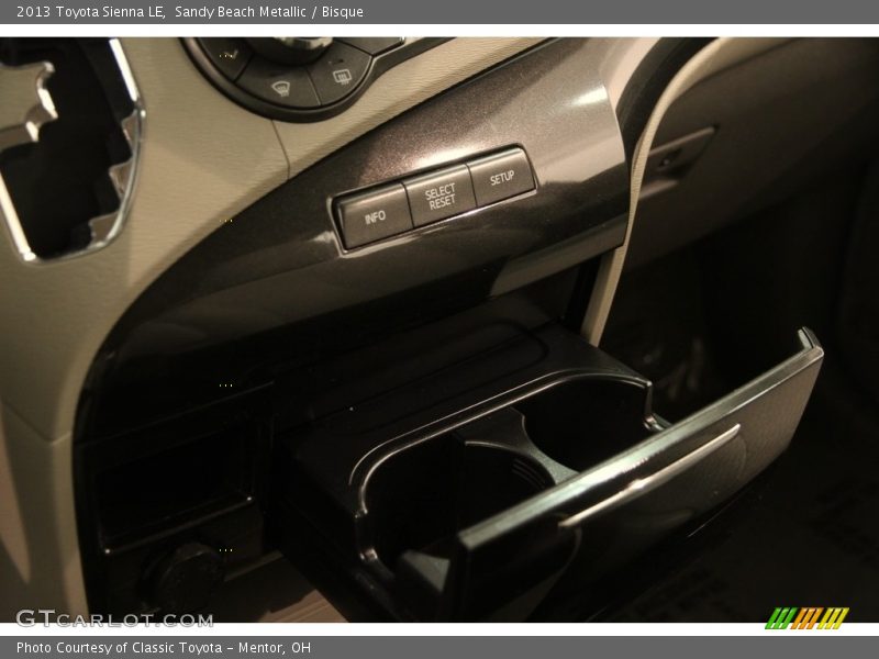 Sandy Beach Metallic / Bisque 2013 Toyota Sienna LE