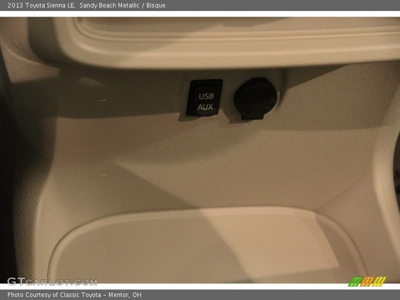 Sandy Beach Metallic / Bisque 2013 Toyota Sienna LE