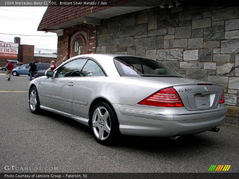 Brilliant Silver Metallic / Ash 2004 Mercedes-Benz CL 500