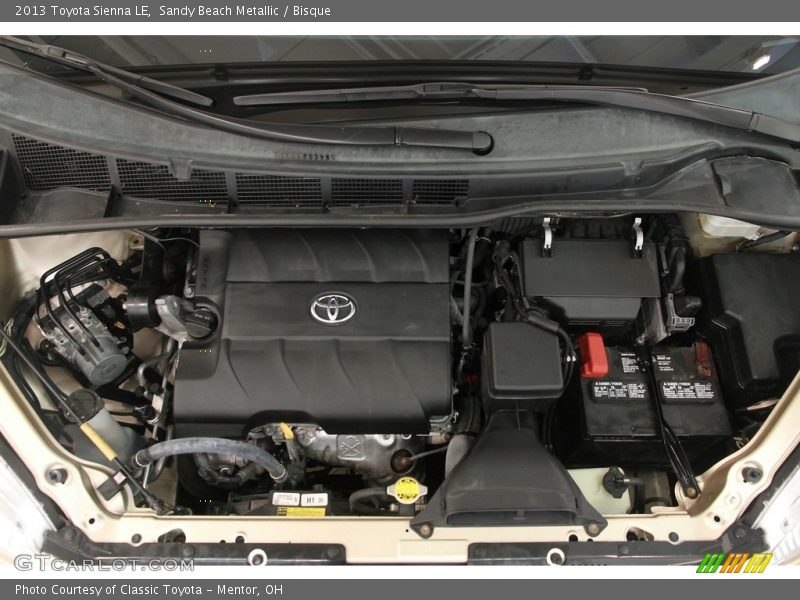 Sandy Beach Metallic / Bisque 2013 Toyota Sienna LE