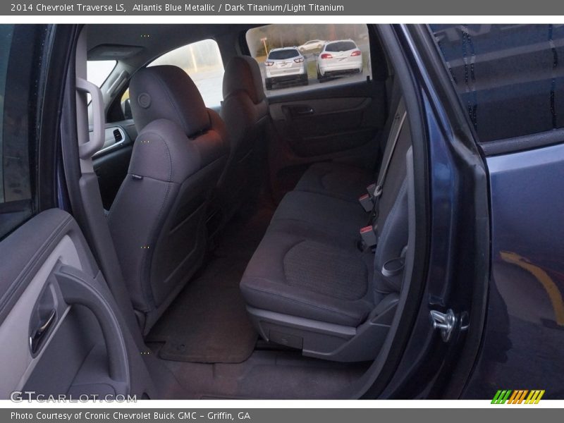 Atlantis Blue Metallic / Dark Titanium/Light Titanium 2014 Chevrolet Traverse LS