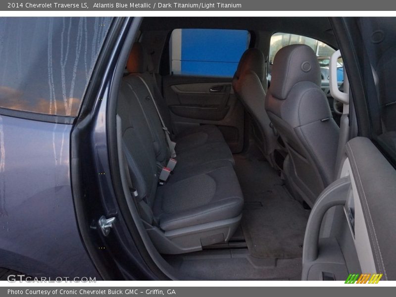 Atlantis Blue Metallic / Dark Titanium/Light Titanium 2014 Chevrolet Traverse LS