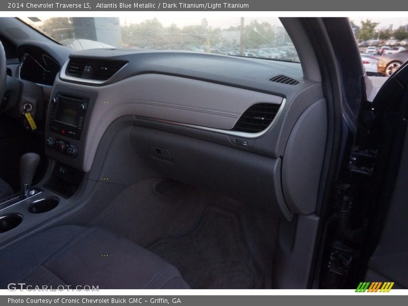 Atlantis Blue Metallic / Dark Titanium/Light Titanium 2014 Chevrolet Traverse LS