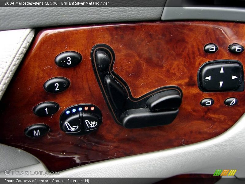 Brilliant Silver Metallic / Ash 2004 Mercedes-Benz CL 500