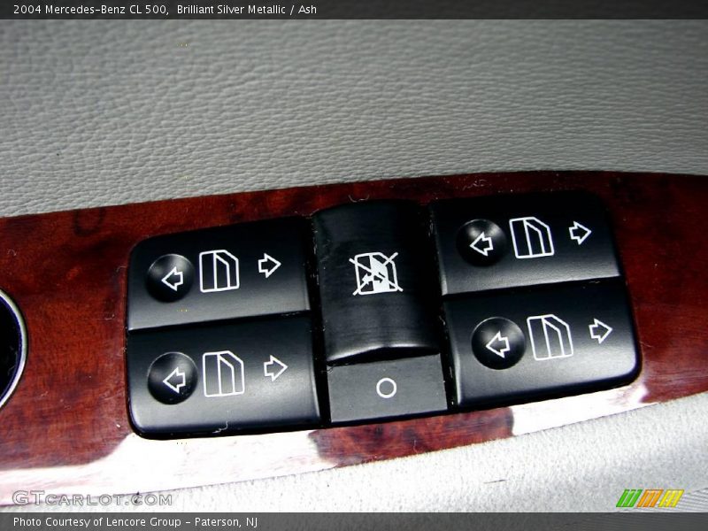 Brilliant Silver Metallic / Ash 2004 Mercedes-Benz CL 500