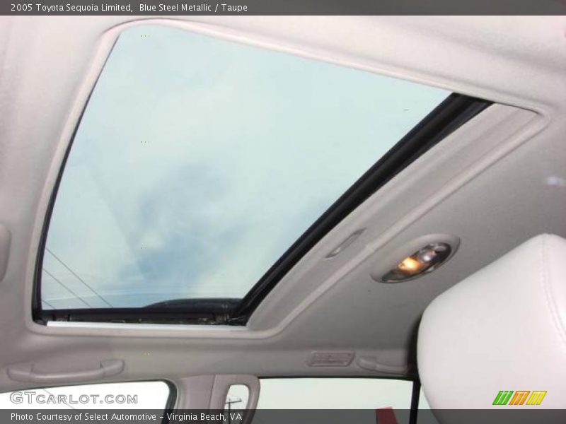 Blue Steel Metallic / Taupe 2005 Toyota Sequoia Limited