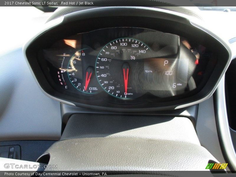  2017 Sonic LT Sedan LT Sedan Gauges