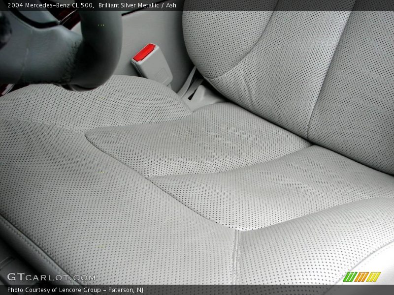 Brilliant Silver Metallic / Ash 2004 Mercedes-Benz CL 500