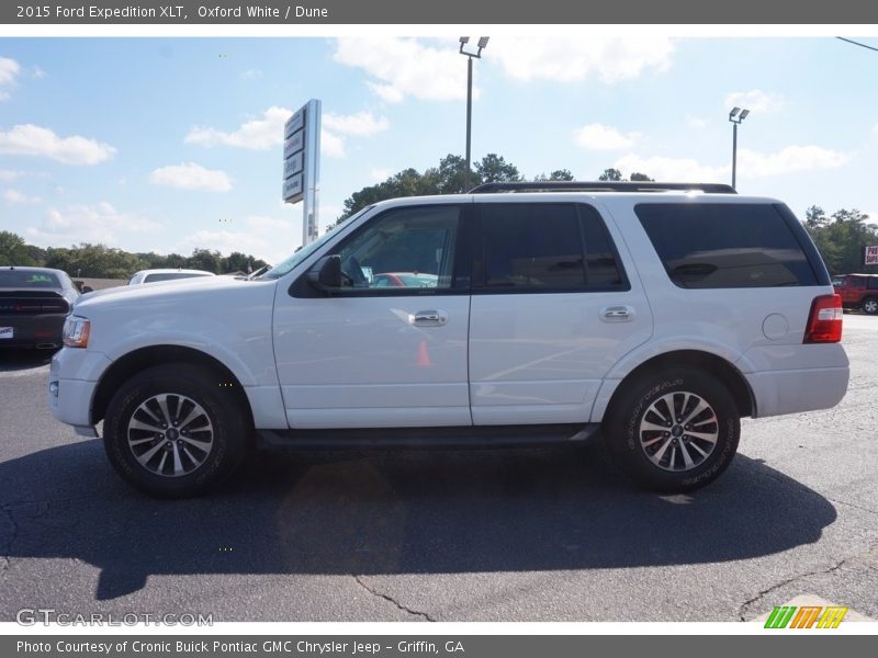 Oxford White / Dune 2015 Ford Expedition XLT
