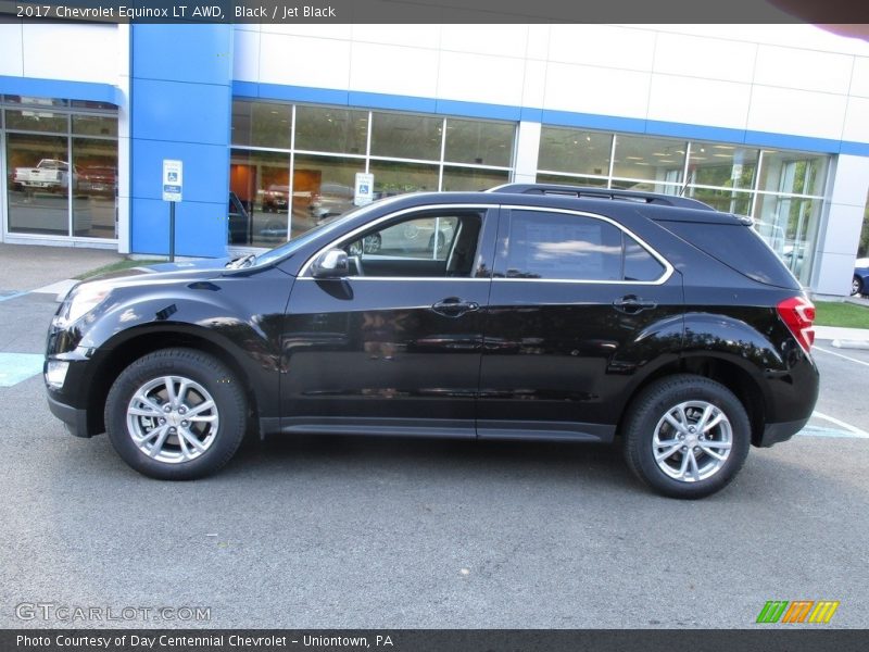 Black / Jet Black 2017 Chevrolet Equinox LT AWD