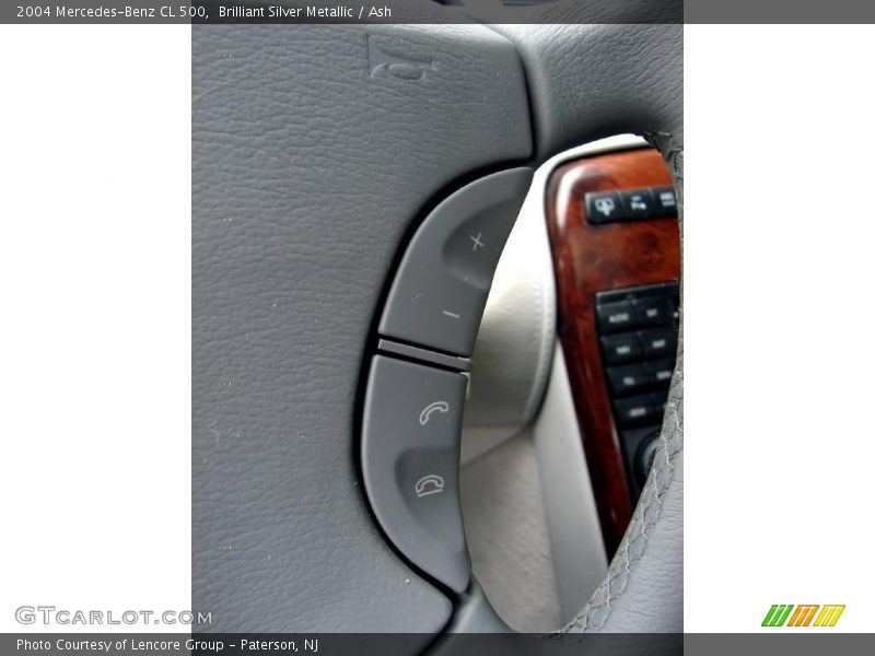 Brilliant Silver Metallic / Ash 2004 Mercedes-Benz CL 500