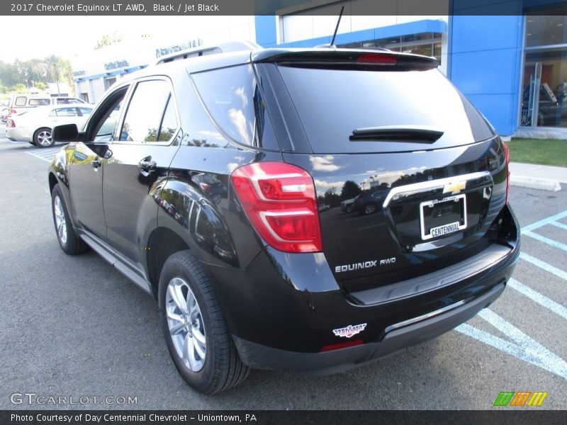 Black / Jet Black 2017 Chevrolet Equinox LT AWD