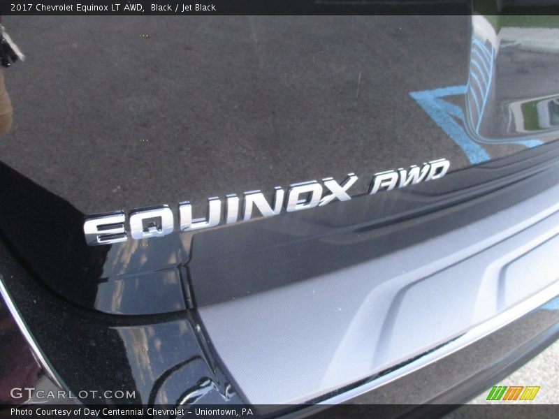Black / Jet Black 2017 Chevrolet Equinox LT AWD