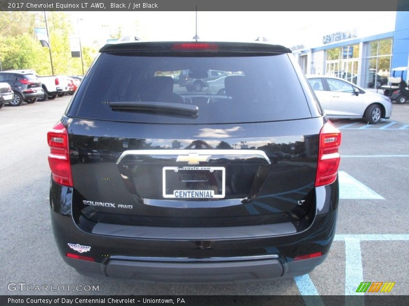 Black / Jet Black 2017 Chevrolet Equinox LT AWD