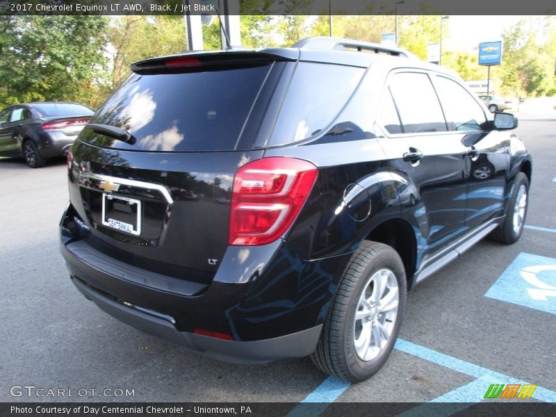 Black / Jet Black 2017 Chevrolet Equinox LT AWD