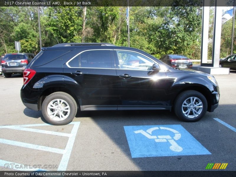 Black / Jet Black 2017 Chevrolet Equinox LT AWD