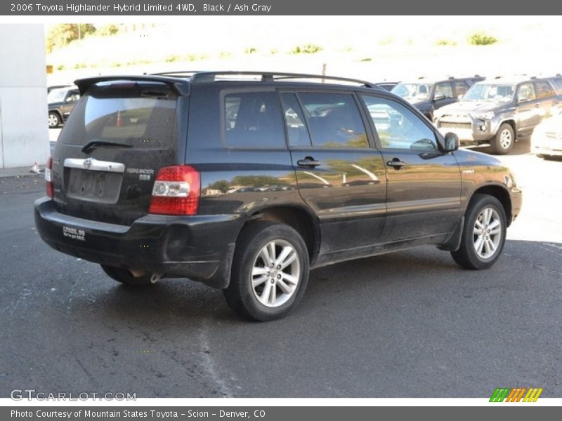 Black / Ash Gray 2006 Toyota Highlander Hybrid Limited 4WD