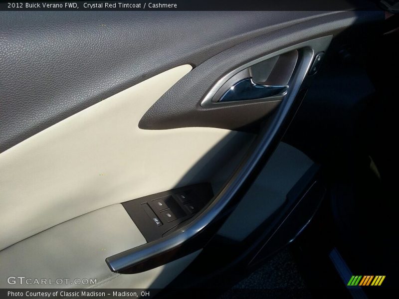 Crystal Red Tintcoat / Cashmere 2012 Buick Verano FWD