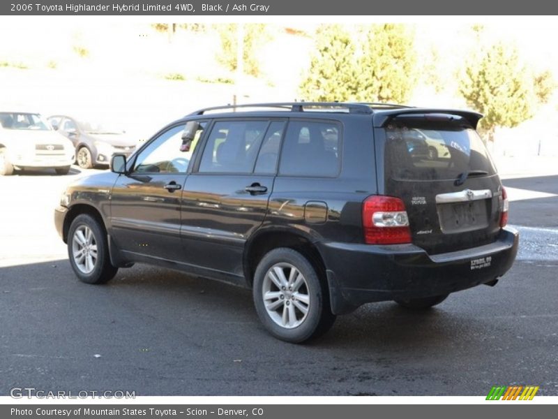 Black / Ash Gray 2006 Toyota Highlander Hybrid Limited 4WD