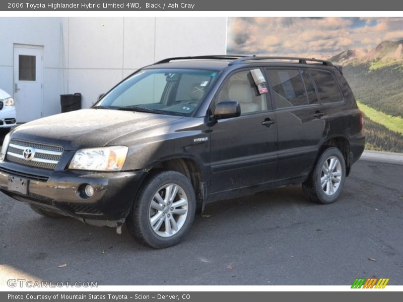 Black / Ash Gray 2006 Toyota Highlander Hybrid Limited 4WD