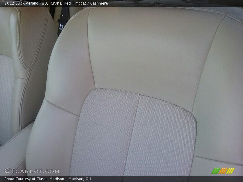 Crystal Red Tintcoat / Cashmere 2012 Buick Verano FWD