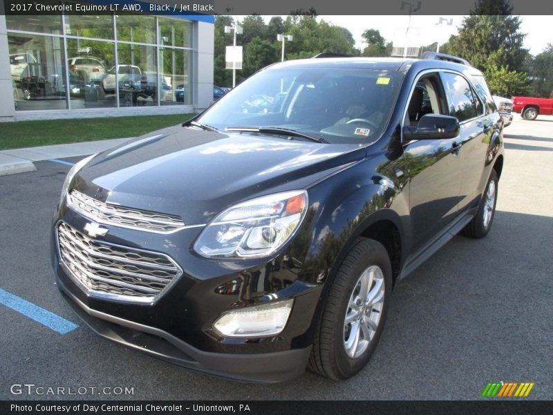 Black / Jet Black 2017 Chevrolet Equinox LT AWD