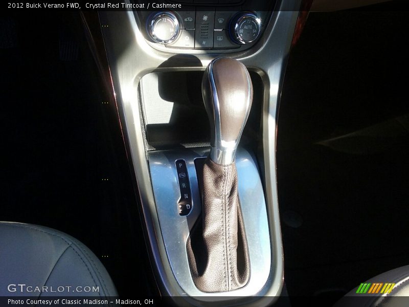 Crystal Red Tintcoat / Cashmere 2012 Buick Verano FWD