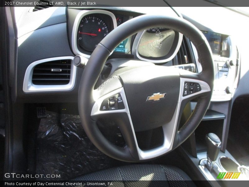 Black / Jet Black 2017 Chevrolet Equinox LT AWD