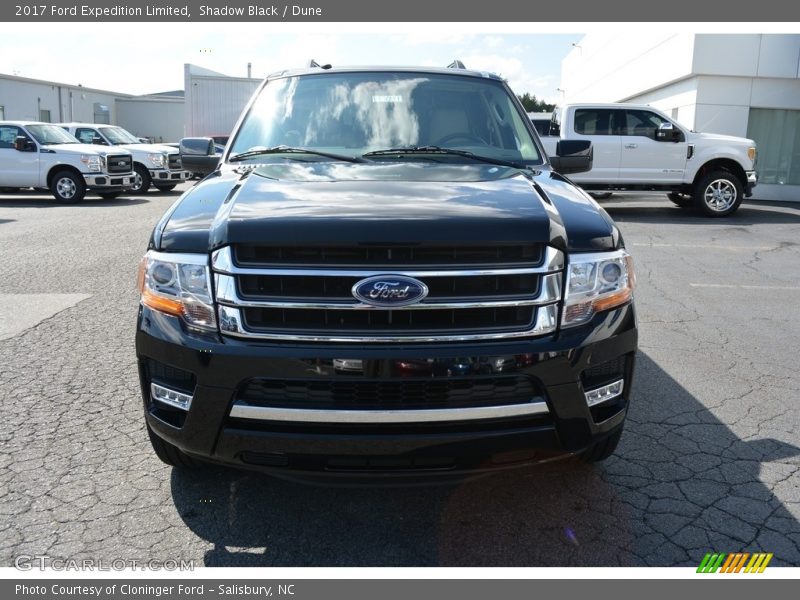Shadow Black / Dune 2017 Ford Expedition Limited