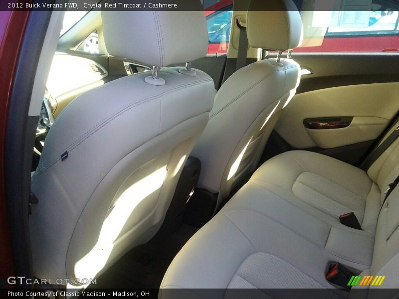 Crystal Red Tintcoat / Cashmere 2012 Buick Verano FWD