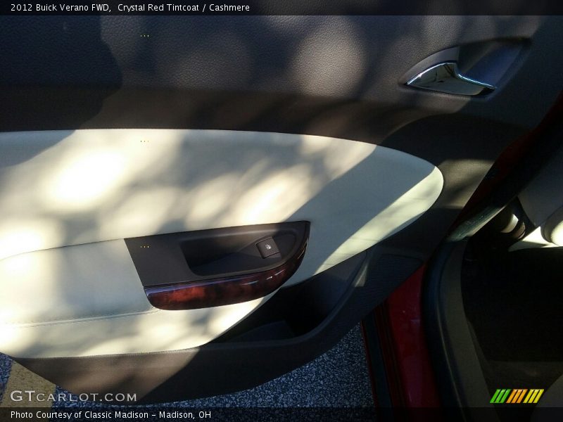 Crystal Red Tintcoat / Cashmere 2012 Buick Verano FWD
