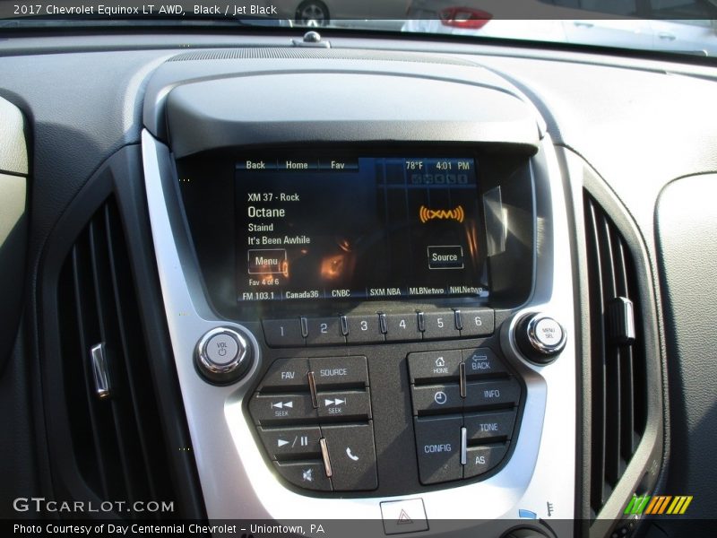 Black / Jet Black 2017 Chevrolet Equinox LT AWD