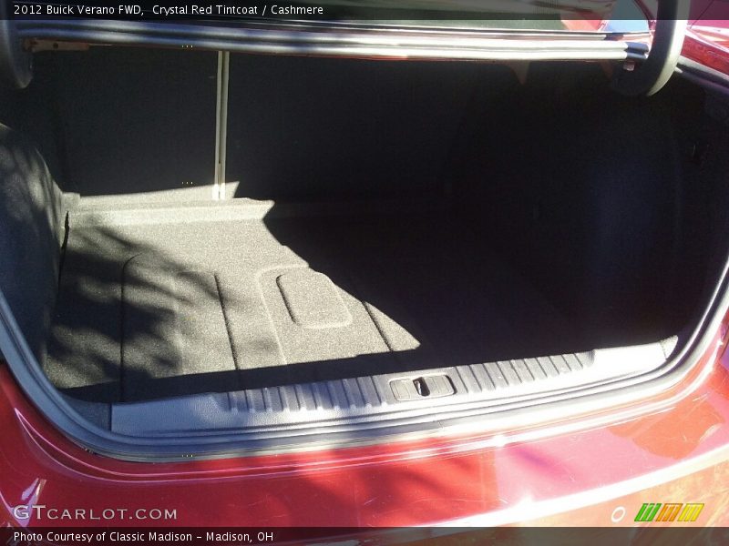 Crystal Red Tintcoat / Cashmere 2012 Buick Verano FWD